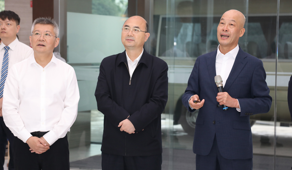 中央统战部副部长王瑞军一行调研福达合金