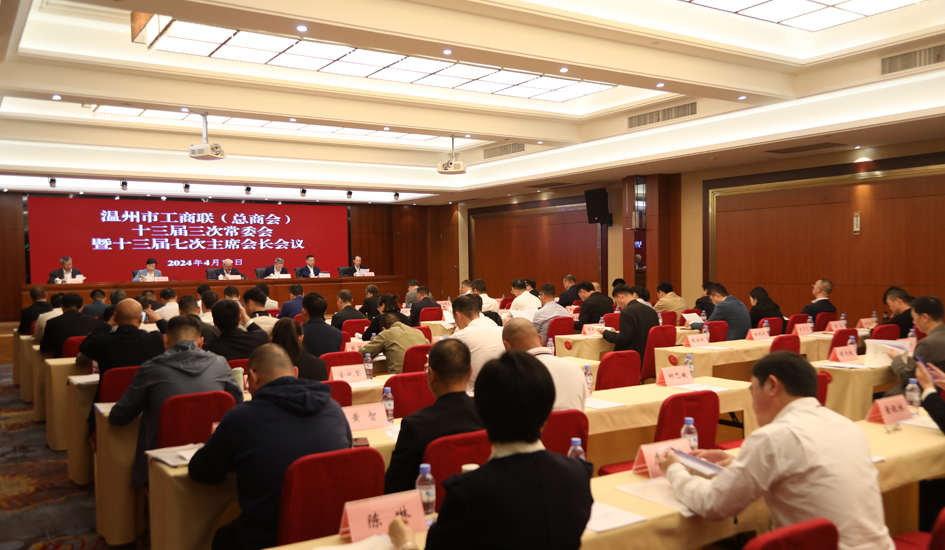 董事长王达武出席温州市工商联（总商会）十三届三次执委会暨助力强城行动推进会