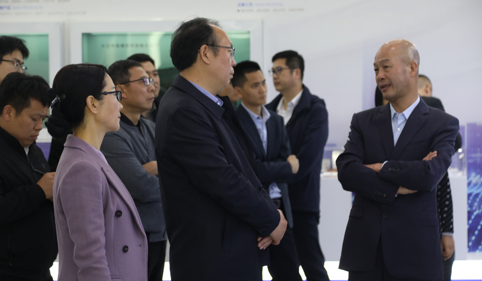 安徽省政协副主席周喜安率调研组莅临福达合金考察指导