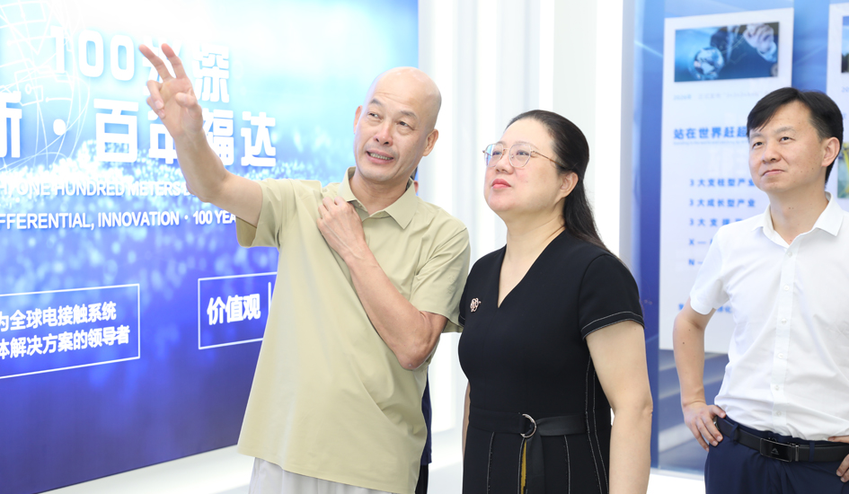 政企同心促发展丨温州市市场监管局党委书记、局长王丹调研8827太阳集团官网新材